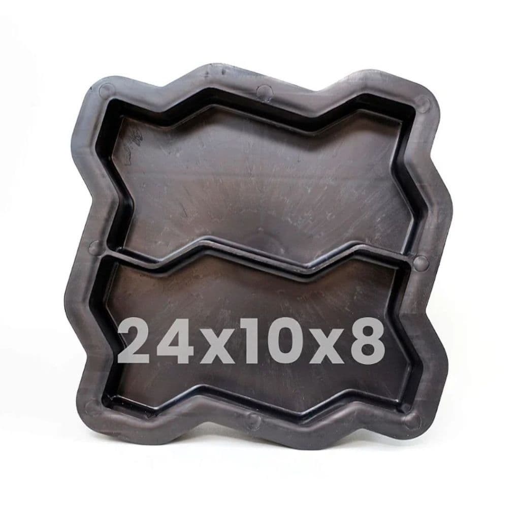 Forma Bloquete Piso Intertravados 24x10 ( 2 unidades)
