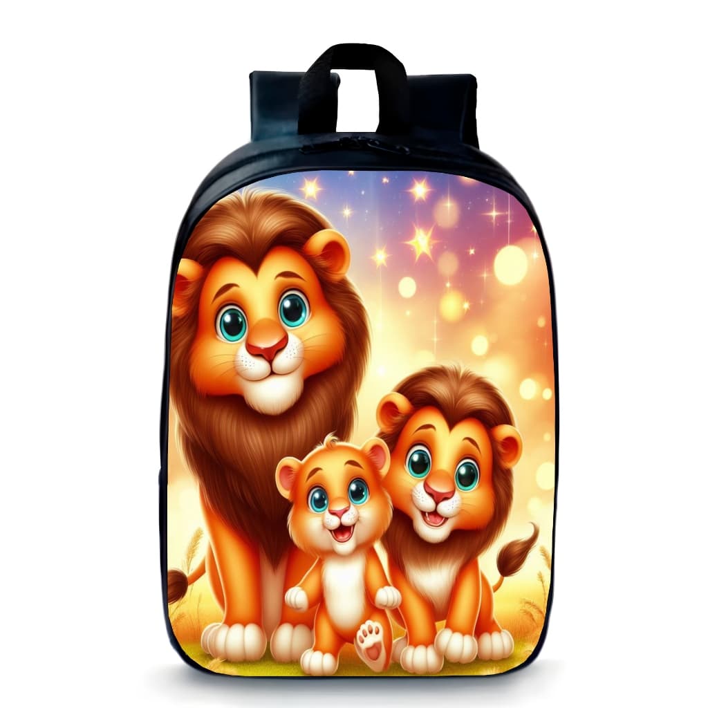 Mochila Pequena Pré-escolar infantil Leãozinho novidade kids promoção