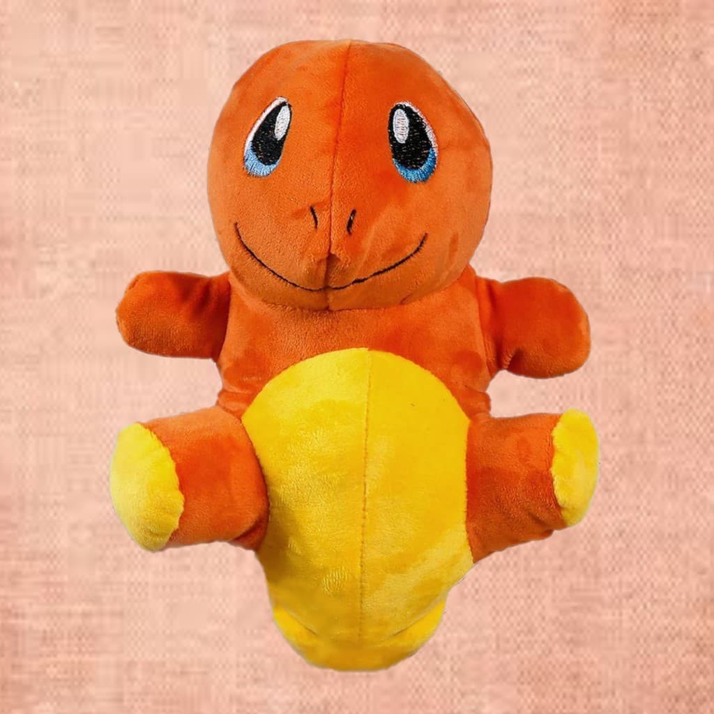 Bichinho Divertido Charmander Pelúcia 25 cm