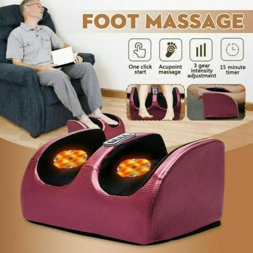 Massageador de Pés Com Aquecimento 110V Relaxamento Shiatsu