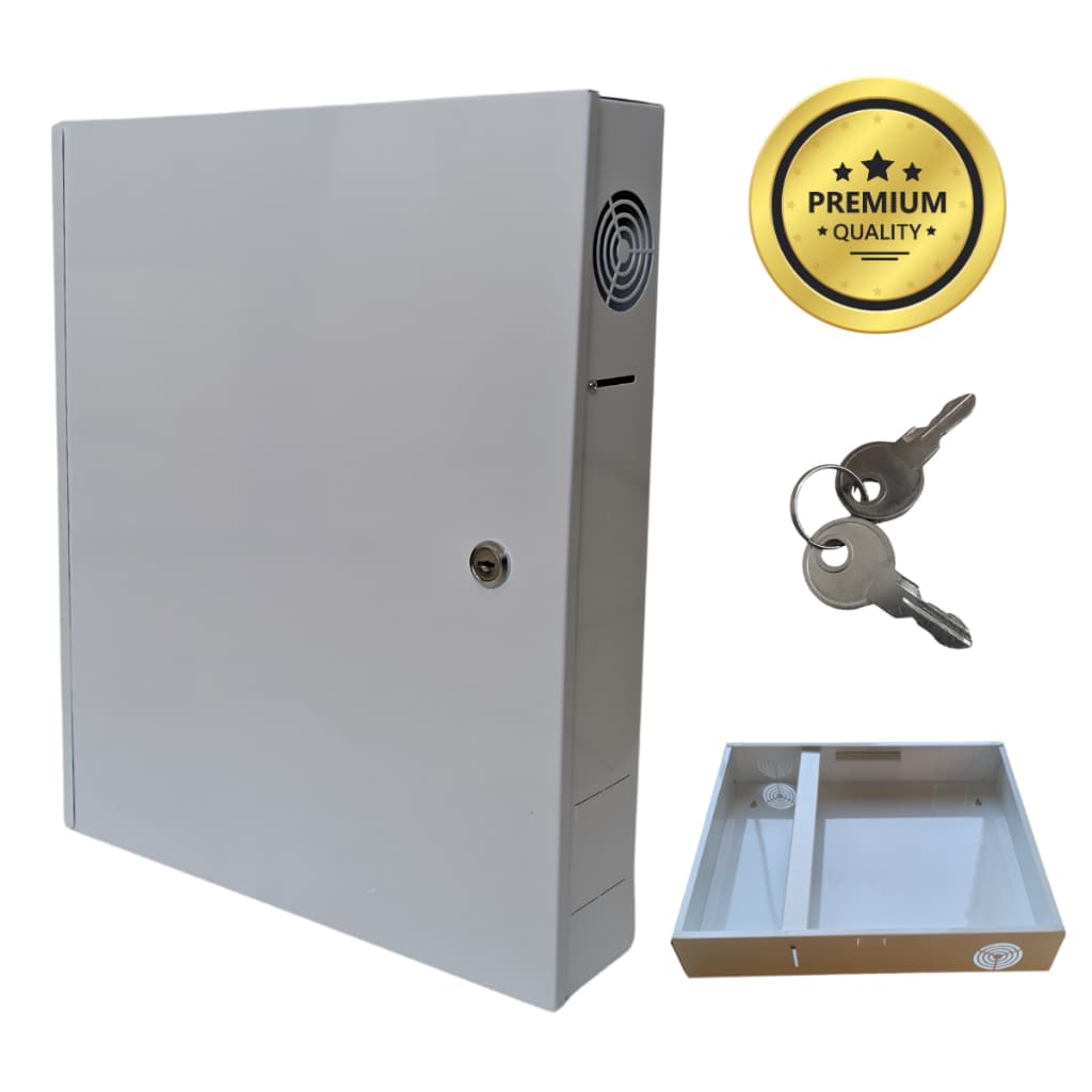 Rack Caixa Metálica Gabinete Vertical Caixa Organizadora P/ Dvr Intelbras Cftv