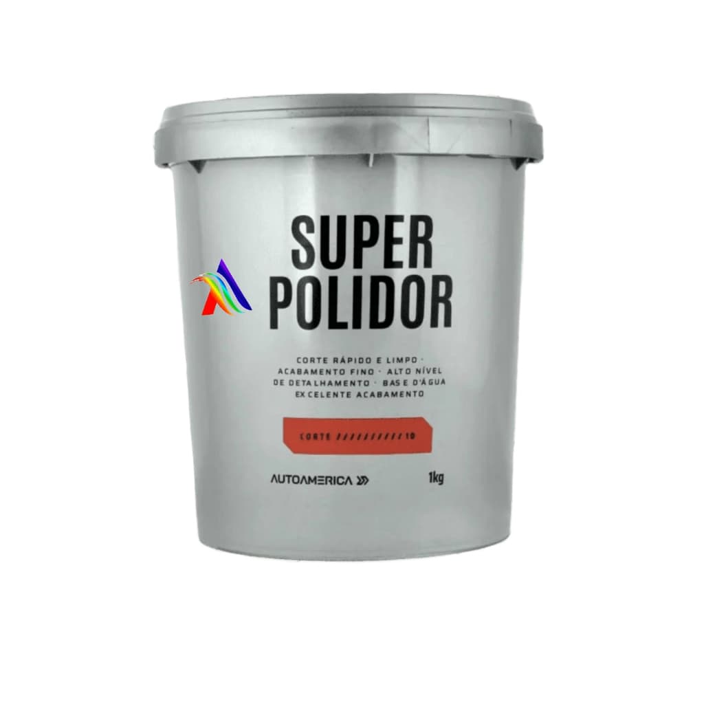 Massa De Polir Autoamerica Super Polidor (1kg) Massa Numero2