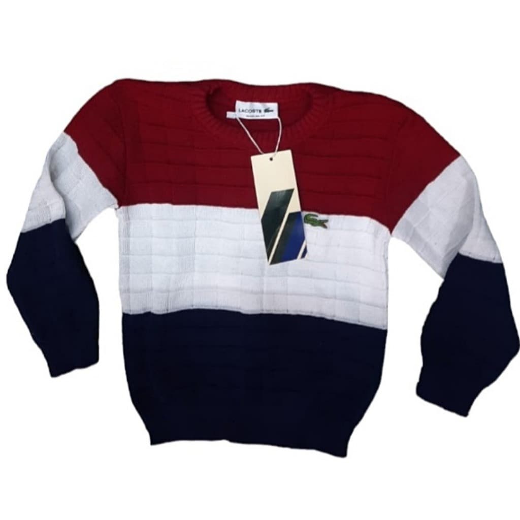 Blusa de Lã  Sueter de Menino Infantil Juvenil