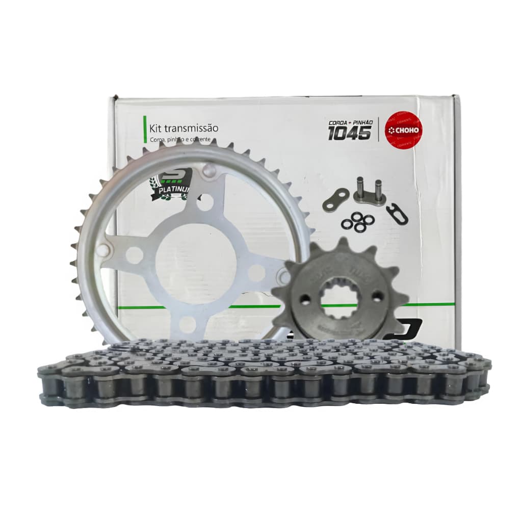 Kit Relação Transmissão Cg Fan Titan Cargo 150 Com Retentor SCUD