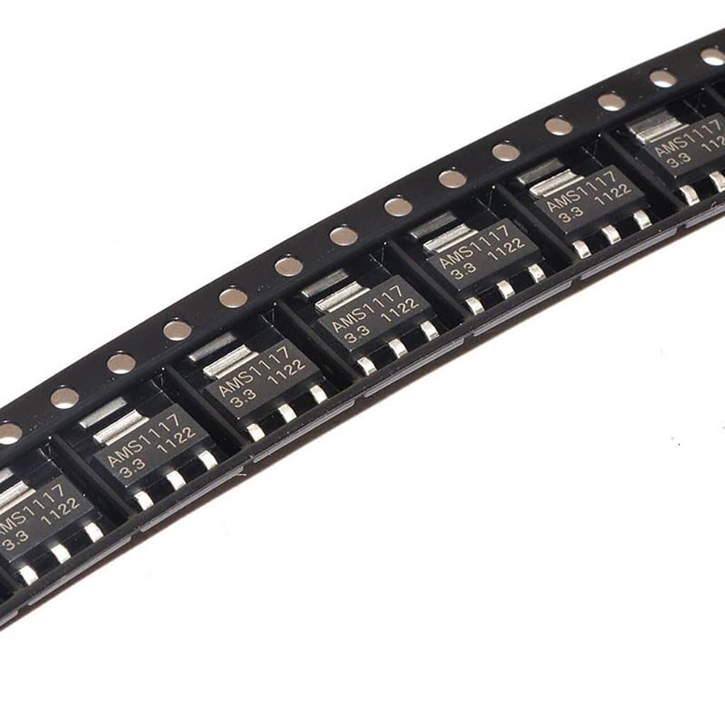 10 Reguladores De Tensão Ams1117 Smd