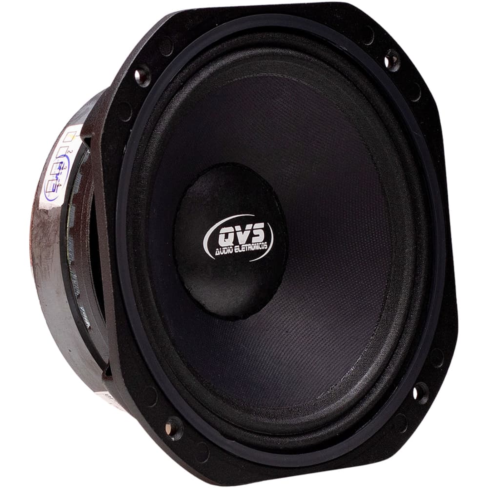 Alto Falante 8 Polegadas QVS - 250W RMS Medio Grave Som Automotivo Som Profissional Line Array Paredao Bob