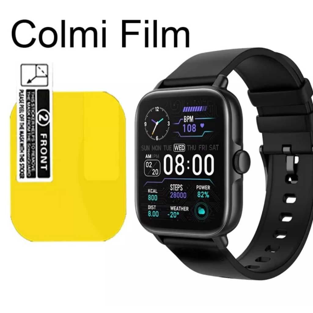 Kit 3 Película Protetora Relógio Smartwatch Colmi P81 De Hidrogel Pronta Entrega