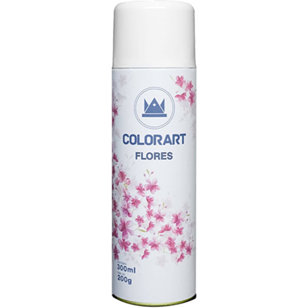 Tinta Spray para Tingir Flores Plantas Colorart 300ml Diversas Cores