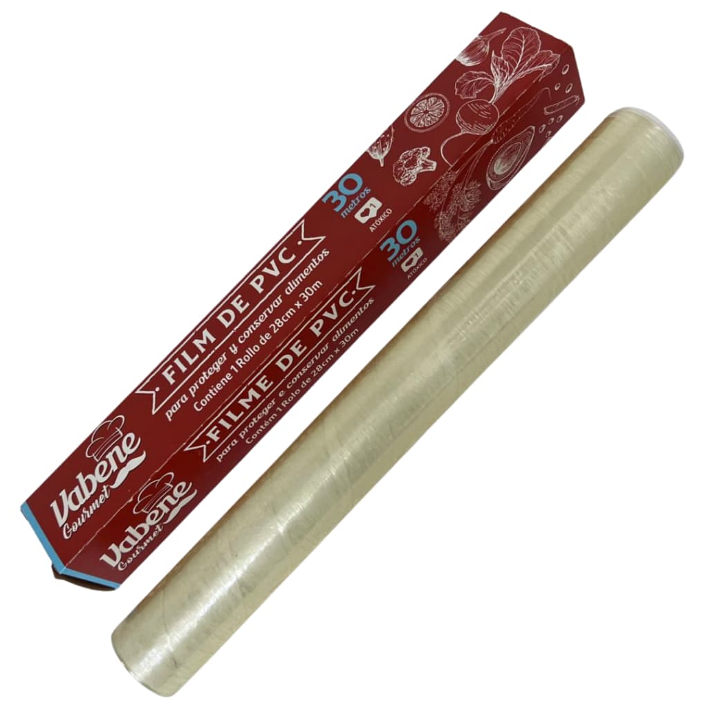 Filme De Pvc Rolo 28cm X 30m Vabene