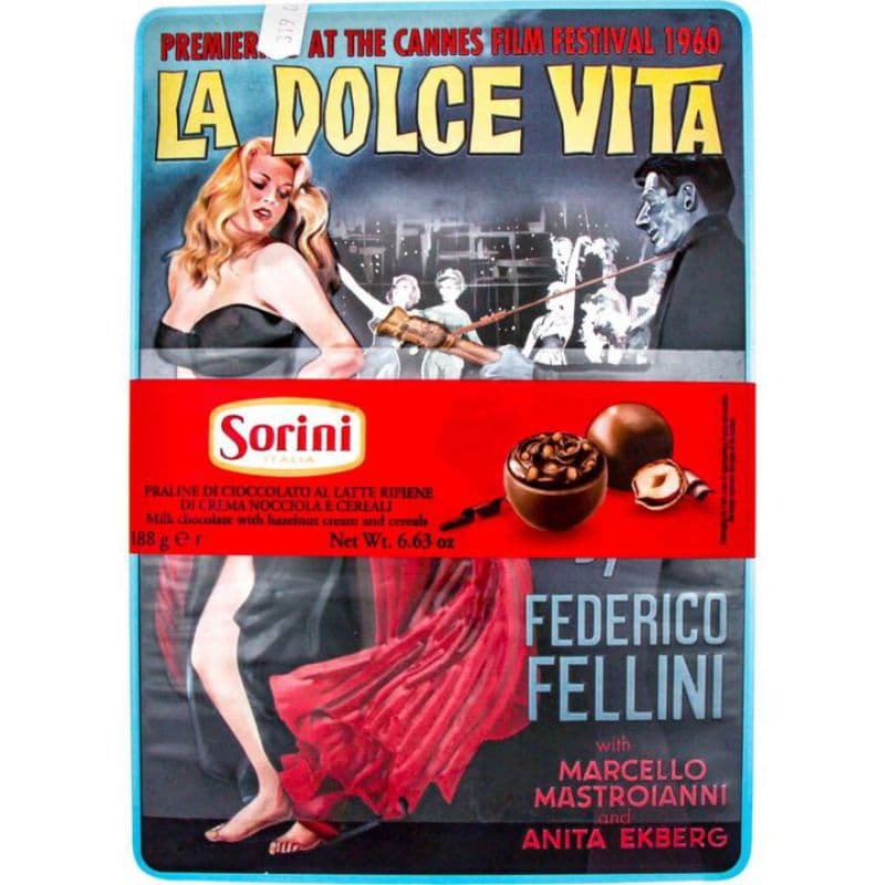 Bombom Italiano Sorini Cinema Lt 188g  Chocolate Sortido