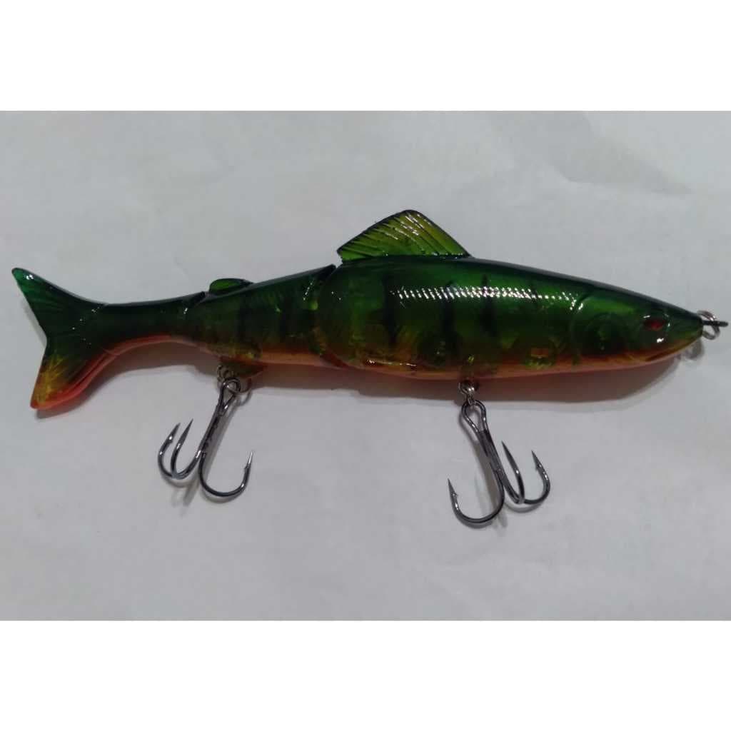 Isca Artificial Articulada Big Fish Para Peixes De Grande Porte.Dourado,Robalo,Tucunaré Açu,Trairões