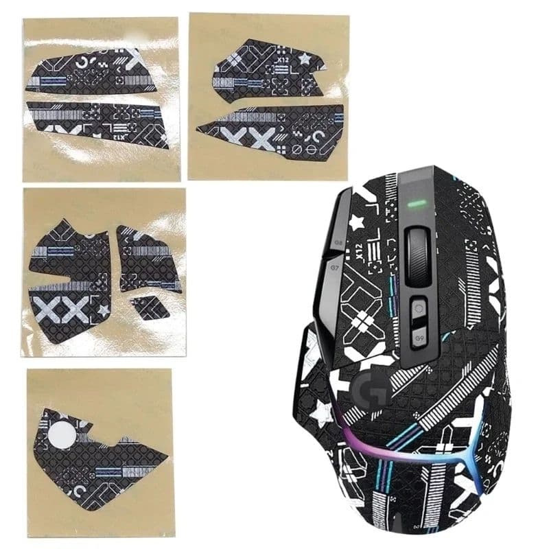 Mouse Grip Tape Games para Mouse Logitech G502 X / G502 X Plus