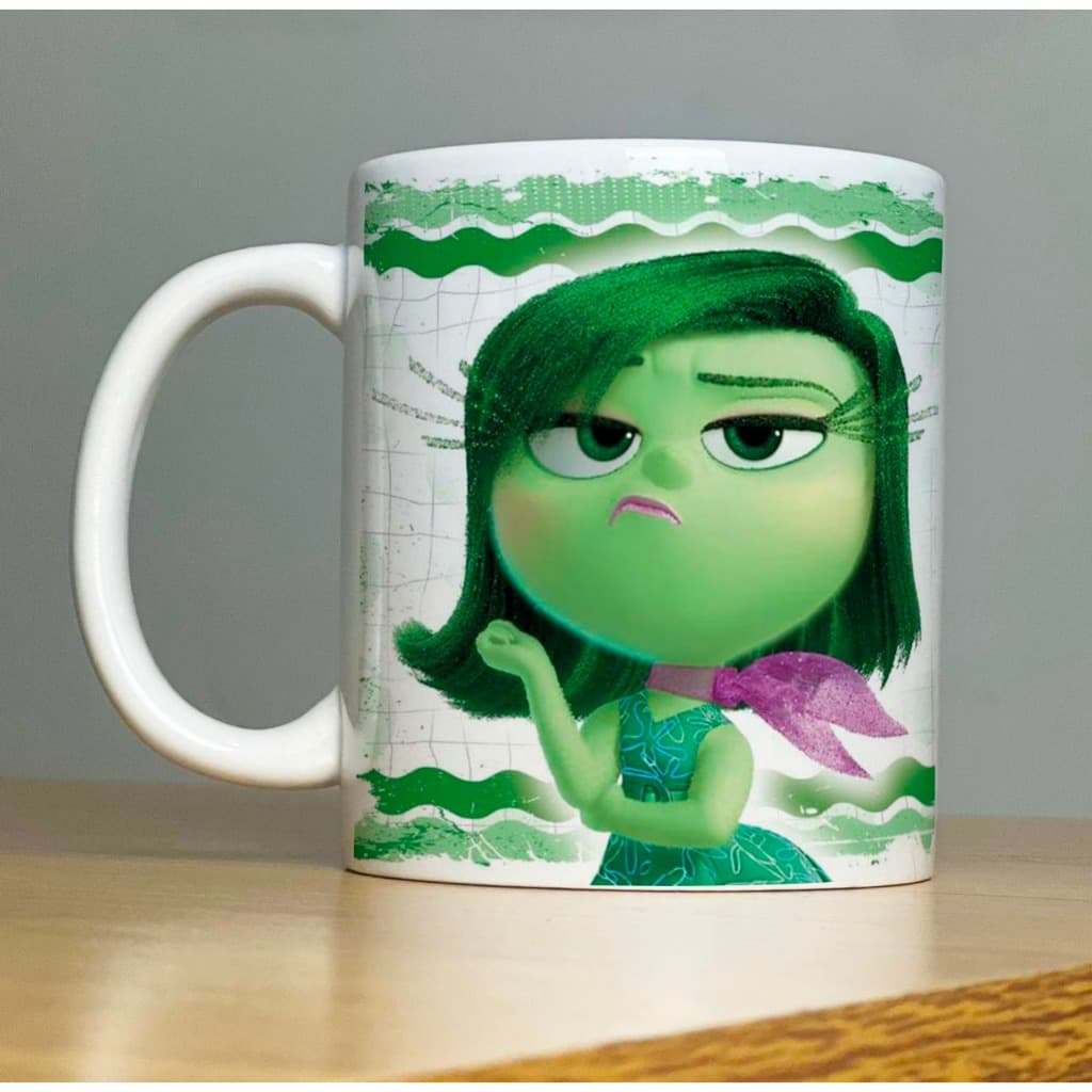 Caneca Filme Divertidamente Personagem Nojinho