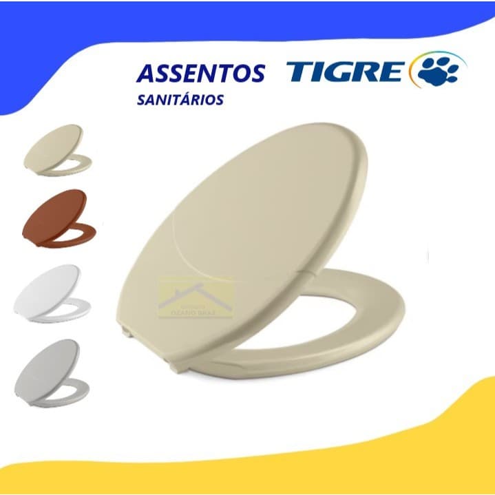 ASSENTO SANITÁRIO TIGRE. em estoque.