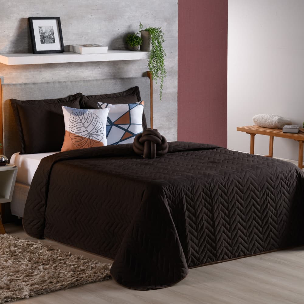 Kit Luxo Cama Posta 8 Peças Qualidade Conforto/Diversas Cores