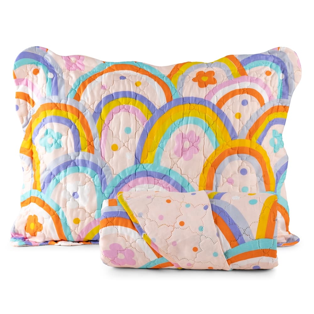 Kit Cobre Leito Colcha Solteiro Menino Menina 2 Peças Micro Percal 150 Fios Boutis Kids