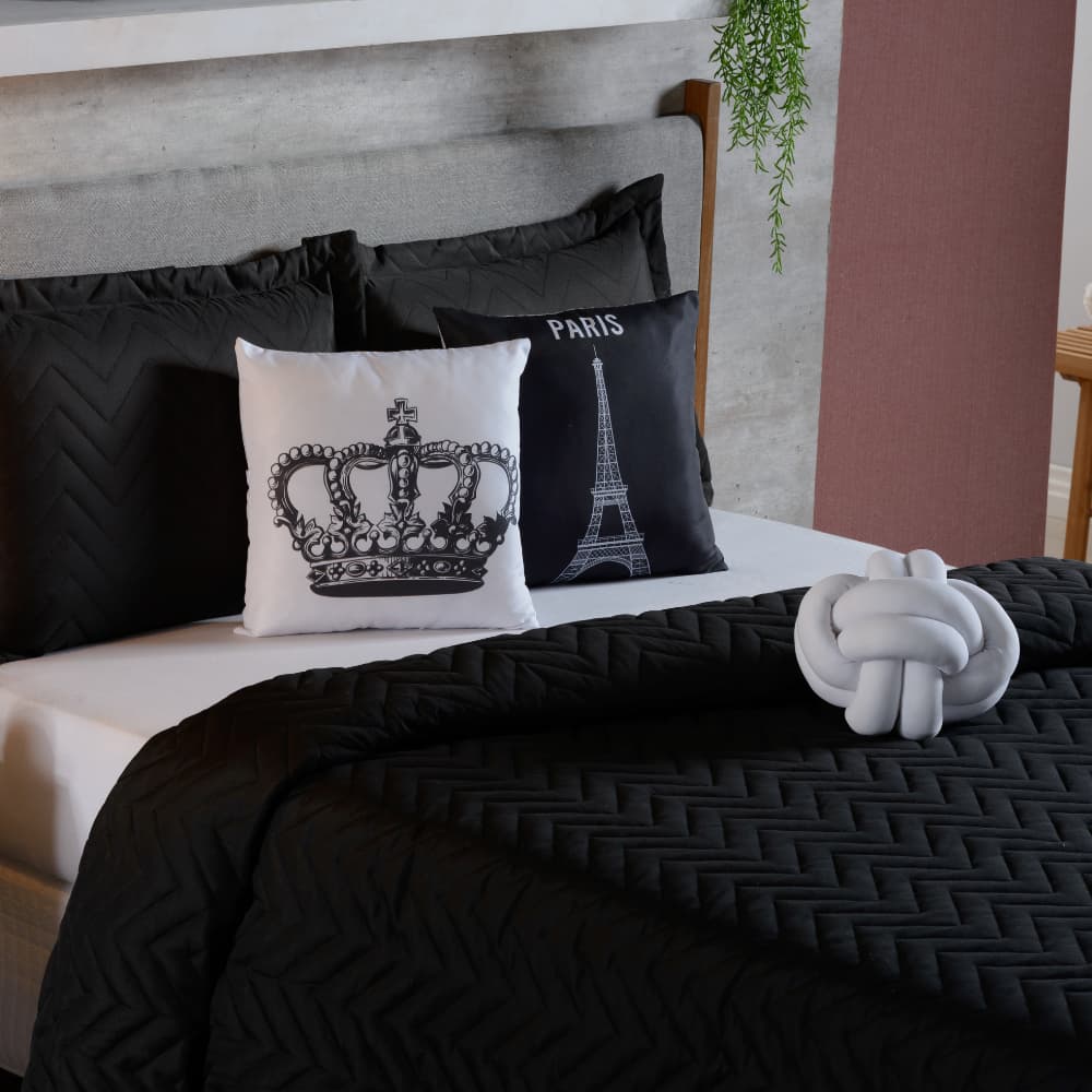 Kit Luxo Cama Posta 8 Peças Qualidade Conforto/Diversas Cores