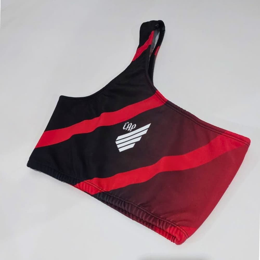 Top Cropped Fitness Strappy Sunga Personalizado modelos diversos ATLETICO PARANAENSE