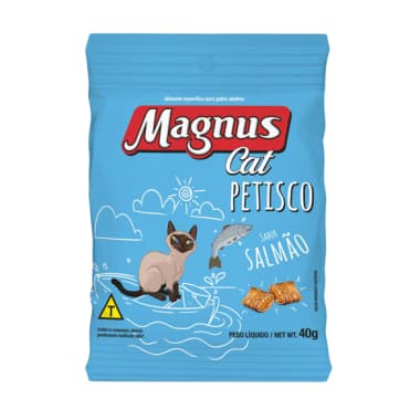 Petisco Magnus Cat Para Gatos - 40g