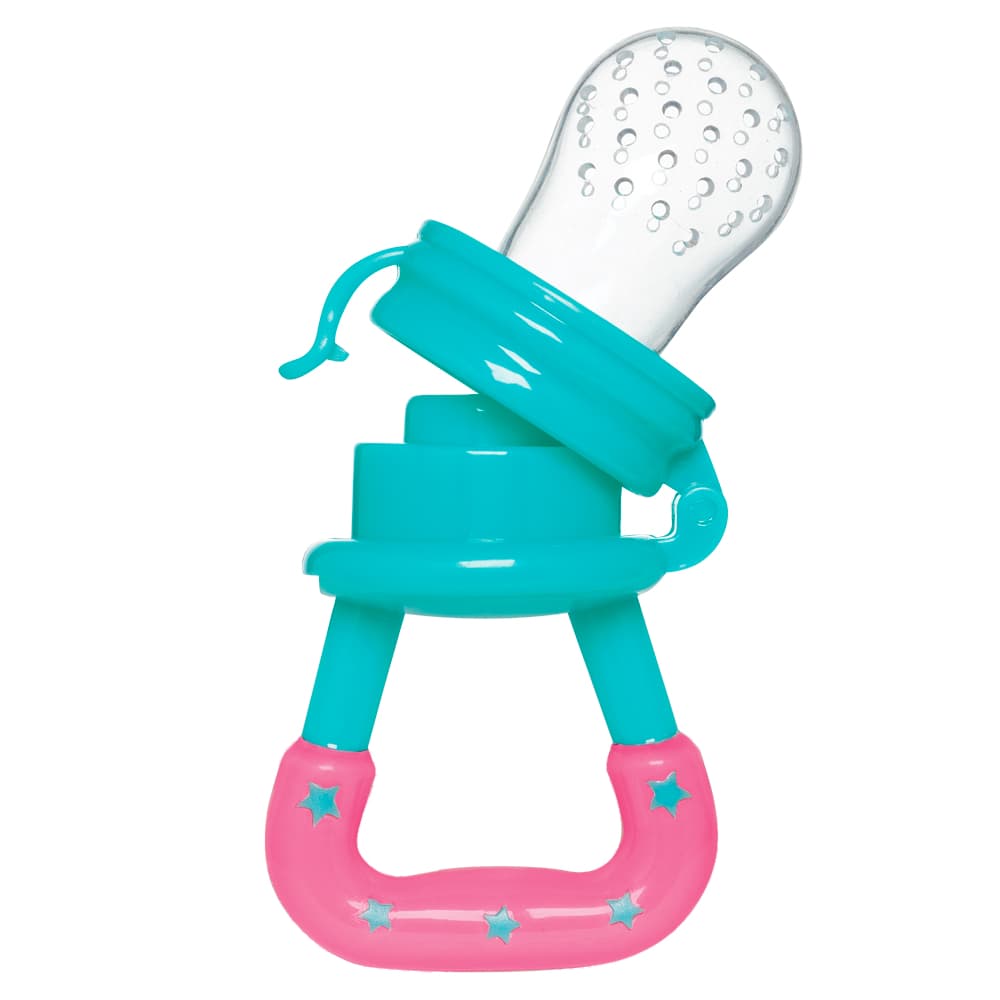 Chupeta Alimentadora Porta Frutas Em Silicone Bebê Buba