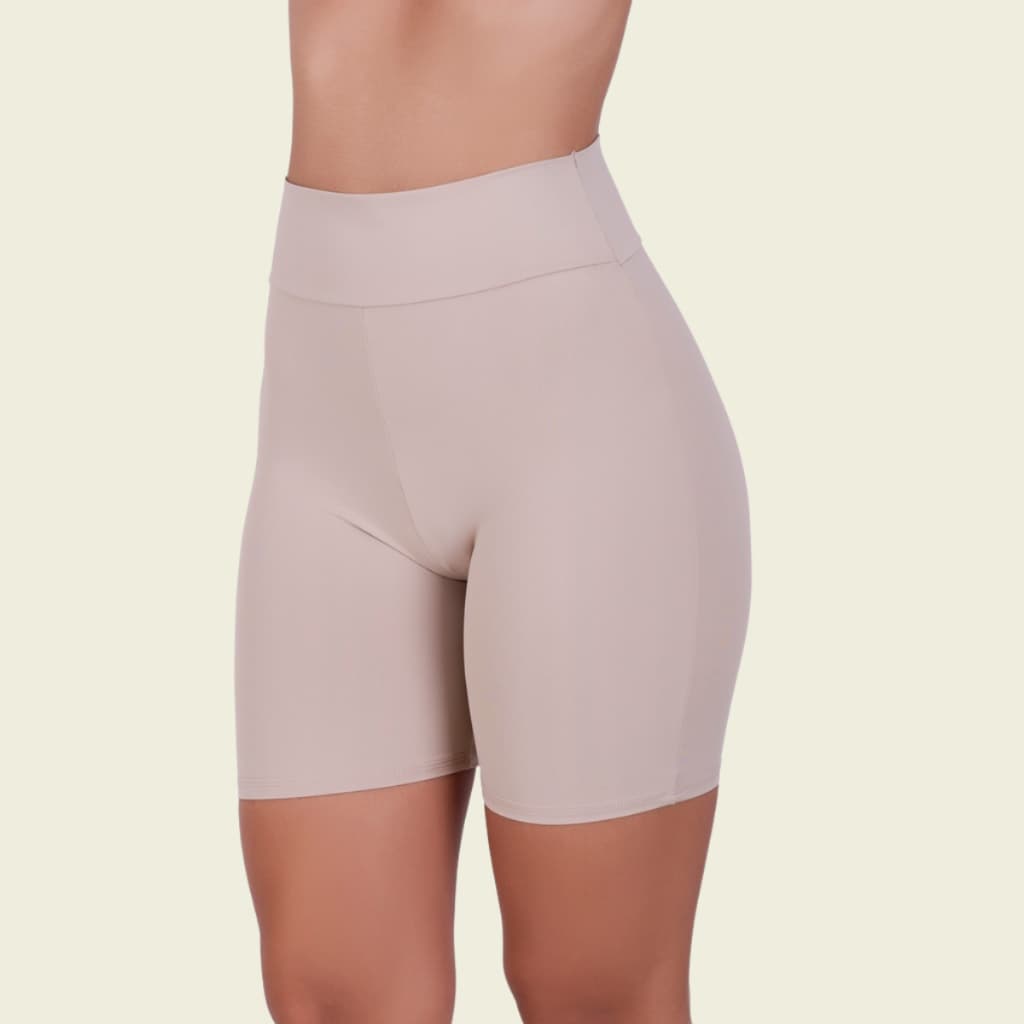 Short Anágua Modeladora Cintura Alta Segunda Pele Térmica