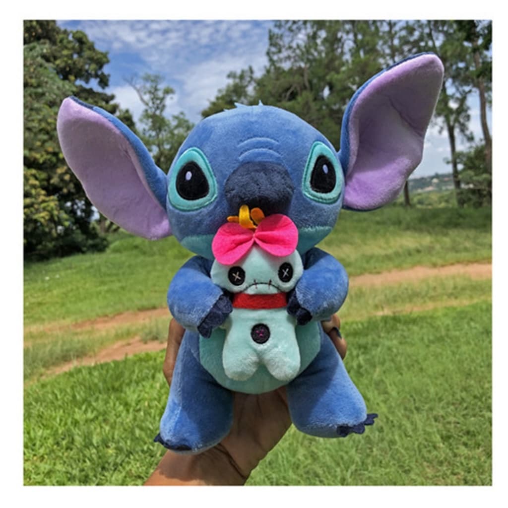 Pelúcia Lilo & Stitch Em Pé com Xepa Plush Animais Para Crianças