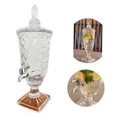 Suqueira Jarra De Vidro Incolor Suco Água Bebida 2 Litros - Transparente