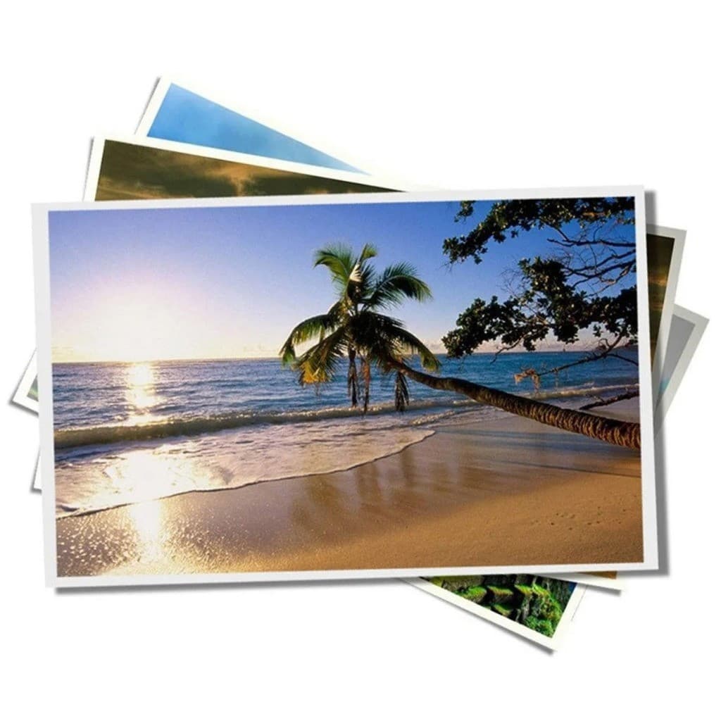 Papel Fotográfico 135g 100 Folhas Glossy A4 Brilhante Resistente a Água Masterprint