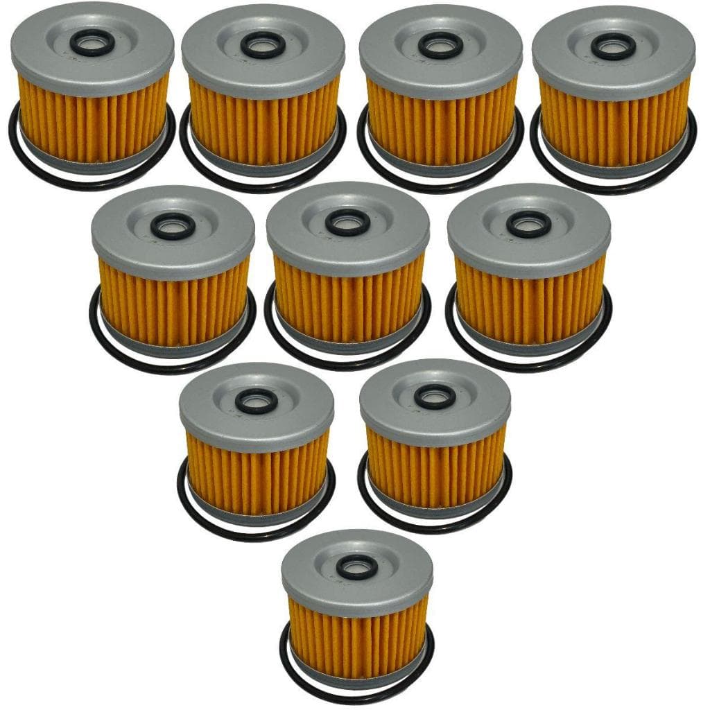 10x Filtro De Óleo Honda Cbx 250 Twister Cb300 Xr 250 Xre 300 CB 250f (C/Anel Oring)