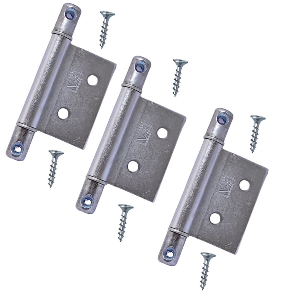 Dobradiça VG com rolamento Encaixe Rápido Sobrepor Aço Galvanizado
