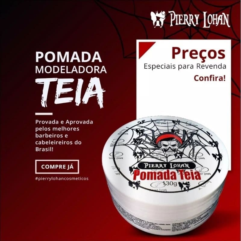 Pomada Teia Pierry Lohan 130g