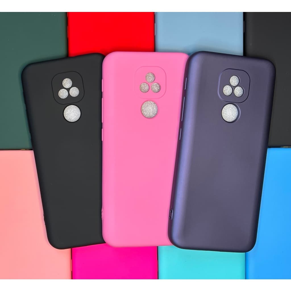 Capa para Motorola Moto E7 Plus /  / Capa + Pelicula 3D ou So 1 Capinha Aveludada Case
