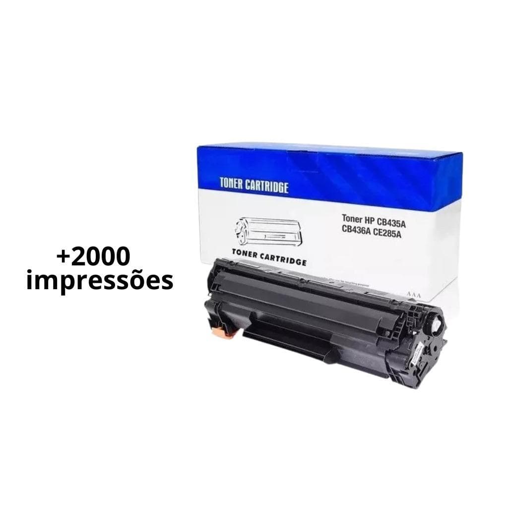 Toner Cartucho Universal 435a/436a/285a/278a Compatível Rende 2000 Folhas