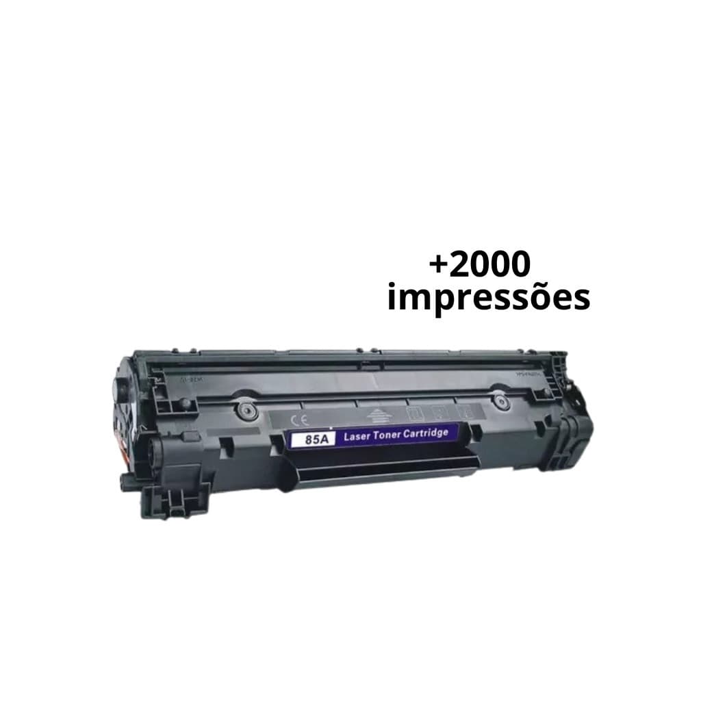 Toner Cartucho Compatível Ce285a 85a Ce 285a P1102 M1132 M1212 M1130 Rende 2000 Folhas