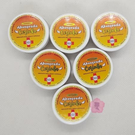 Kit 6 Abençoada Cerinha Para Hidratar Cutículas E Crescimento Sos Unhas