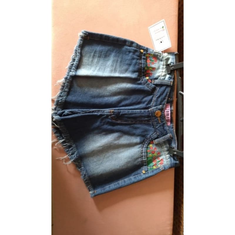 Short Jeans ponta de estoque barato promoção atacado de jeans short barato verão dia a dia
