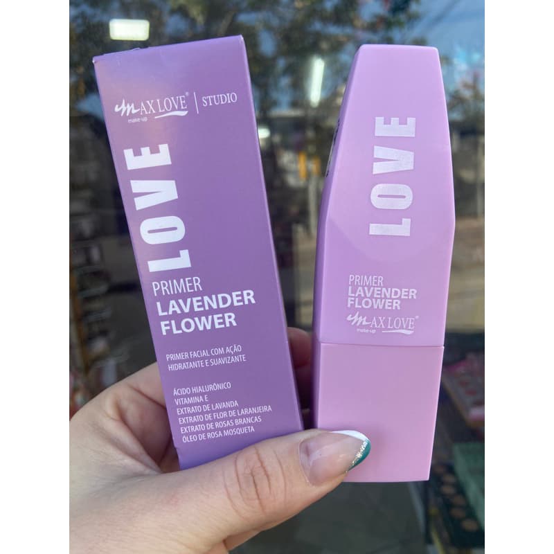 Primer Facial Pré Make Lavanda Max Love