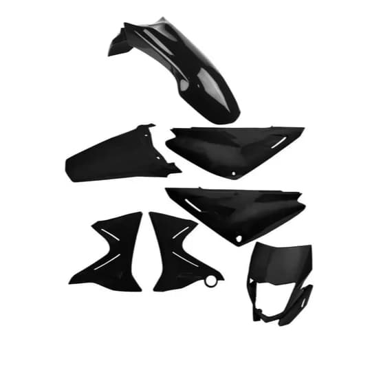Kit Carenagem 7 Peças Yamaha Xtz 125 2006/2016 - Paramotos