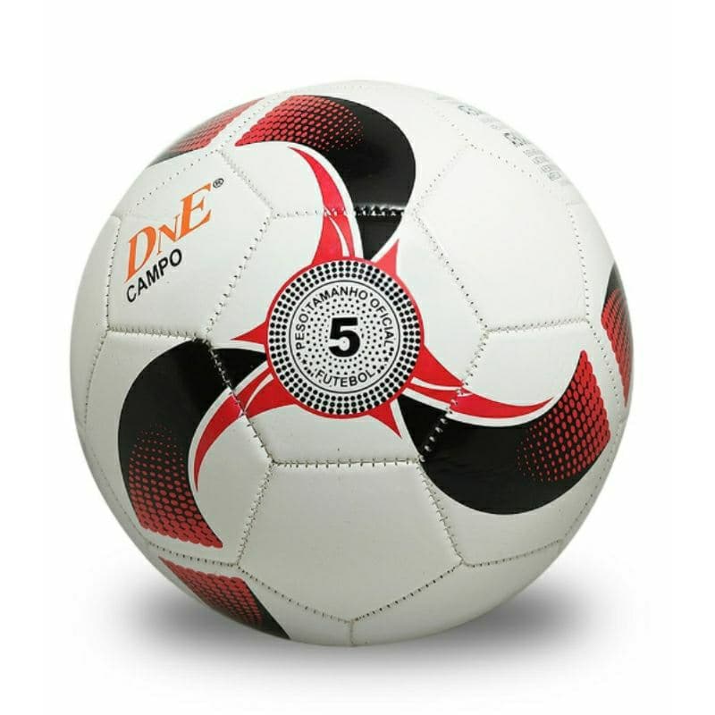 Bola De Futebol Campo Couro Sintético Tam Oficial Nº5 Cor Branca