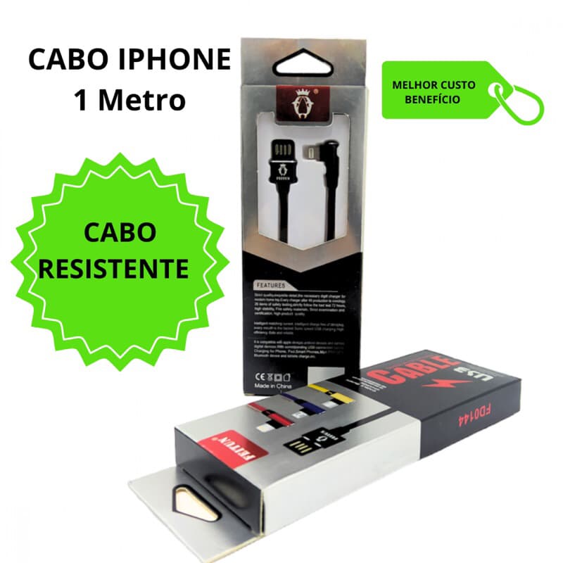 cabo de dados IOS carregador iPhone