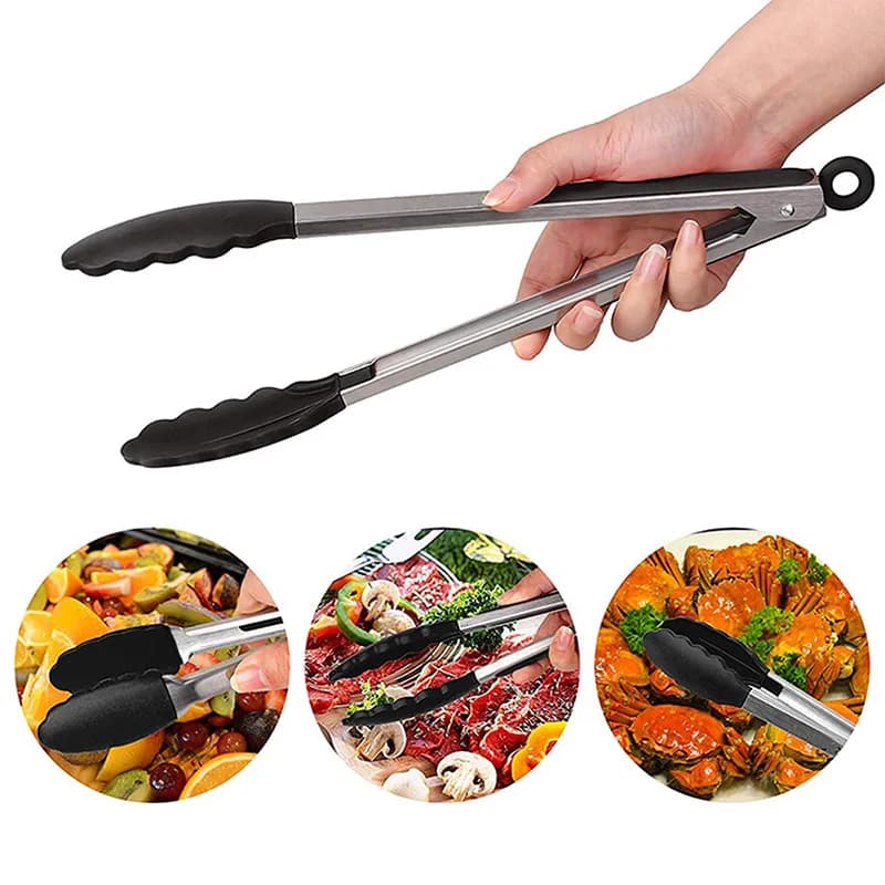 Pegador de silicone em Inox