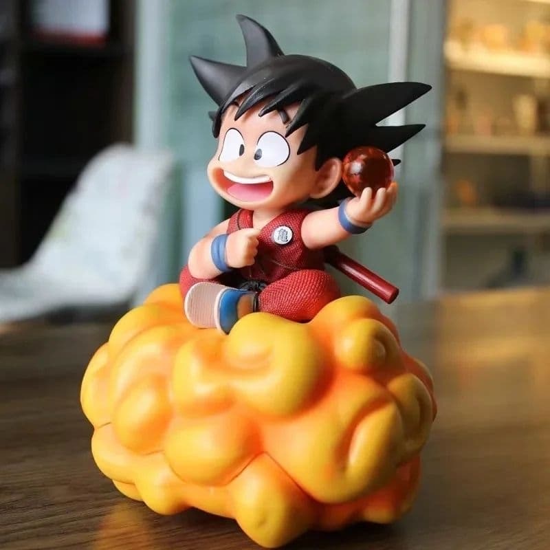 Goku Na Nuvem Dragon Ball Action Figure Boneco colecionáveis.
