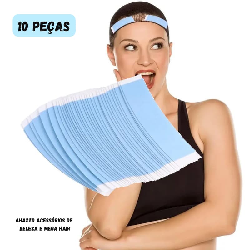 Fita Lace Front Curvada para Prótese Capilar Extra forte (10 unid)