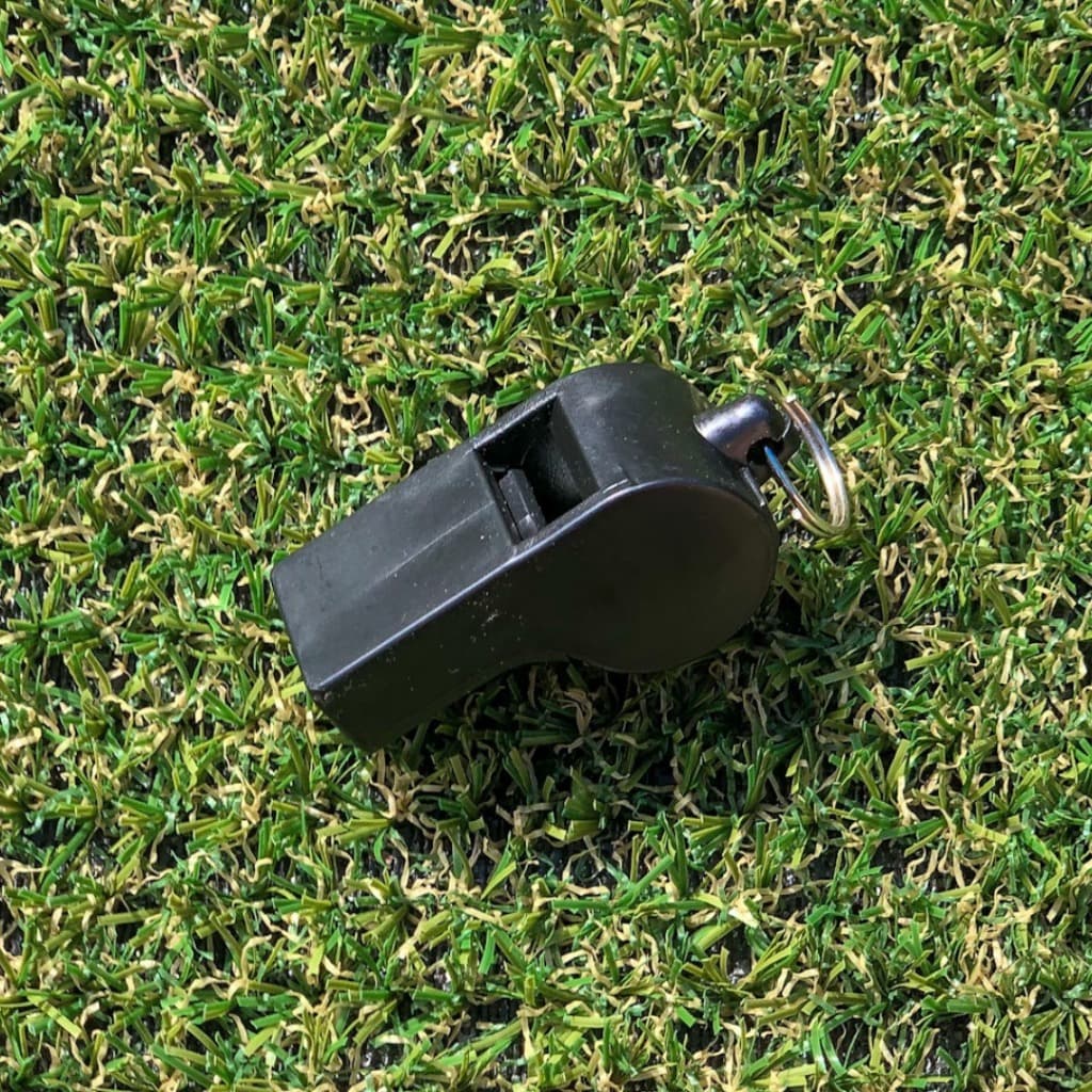 Apito 55mm Sobrevivência Militar - Preto