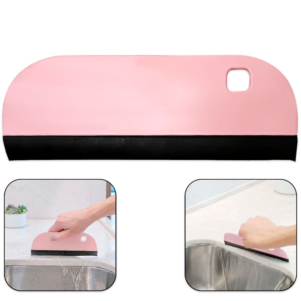 Rodinho de Pia Rodo Pequeno sem cabo Limpa Vidro Compacto Resistente Discreto Minimalista