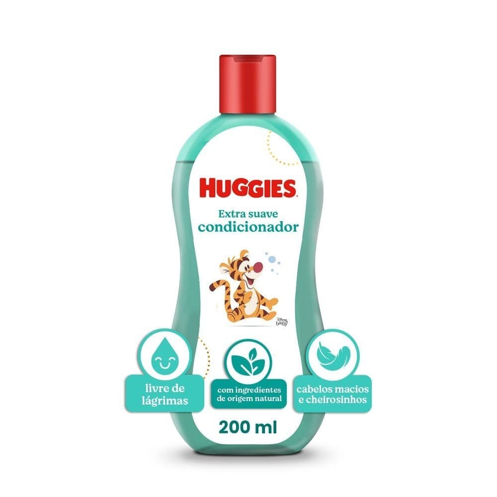 CONDICIONADOR HUGGIES EXTRA SUAVE SUAVE 200ml