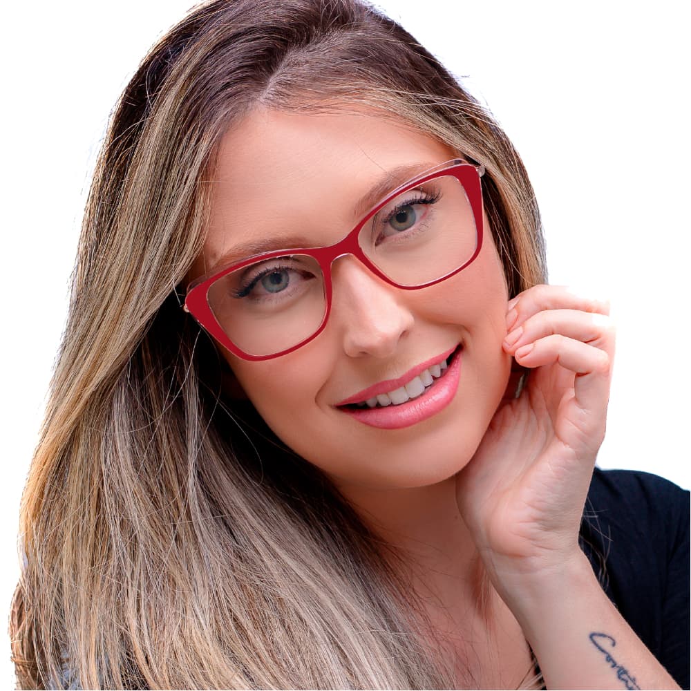 Armação de Óculos para Grau Gatinho Feminina – Estilo Elegante e Fashion