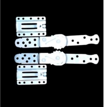 Kit 1 par Catraca para encosto de sofa reclinavel com suporte encaixe da catraca