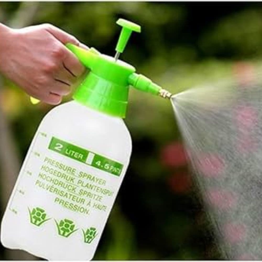 Pulverizador spray borrifador compressão manual jardinagem Plástico 1,5 e 2 litros bomba pressão