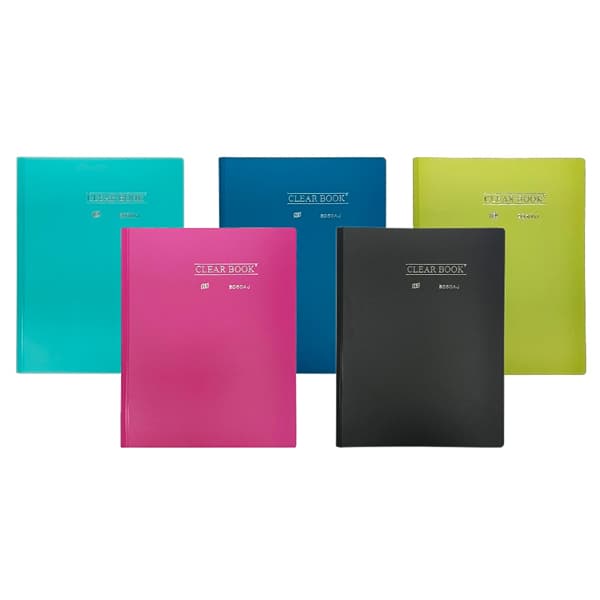 Pasta Catálogo 50 Sacos A4 Clear Book Colorida Yes Unidade